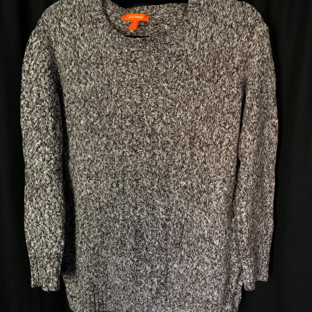 Marbled Knit Sweater